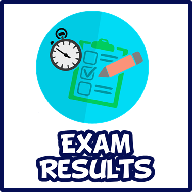 Published examination results.