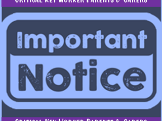 Critical Worker & Vulnerable Children Arrangements UPDATE