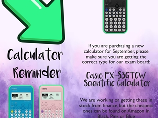 Calculator Reminder
