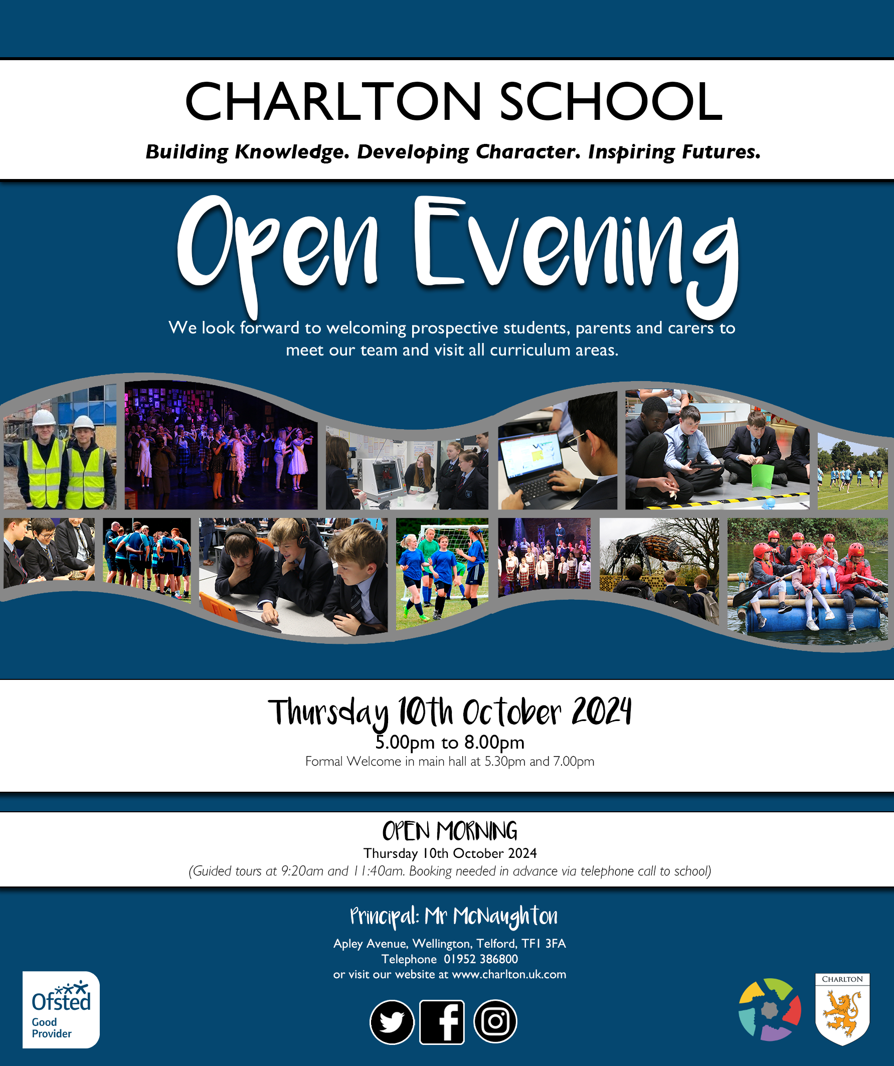 Open Events 2024 Charlton School