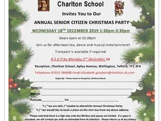 Annual Senior Citizen Christmas Party