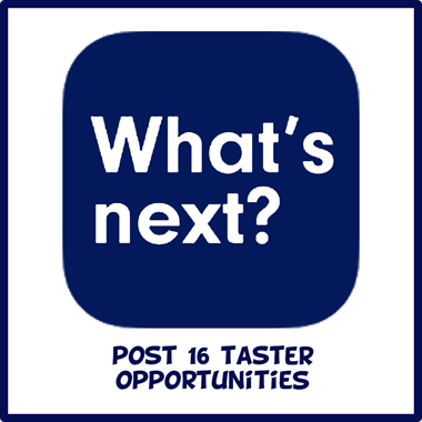 Post 16 taster opportunities