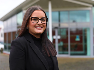 Amy’s apprenticeship opens the door to a legal career