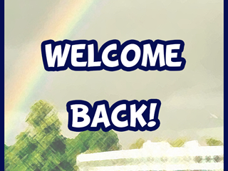Welcome Back! 