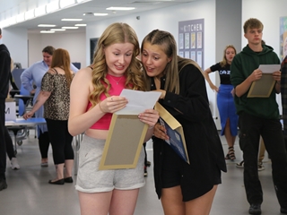 GCSE results day for Charlton students
